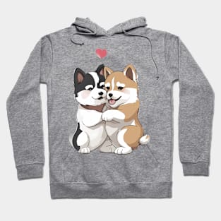 japanese akita puppy Hoodie